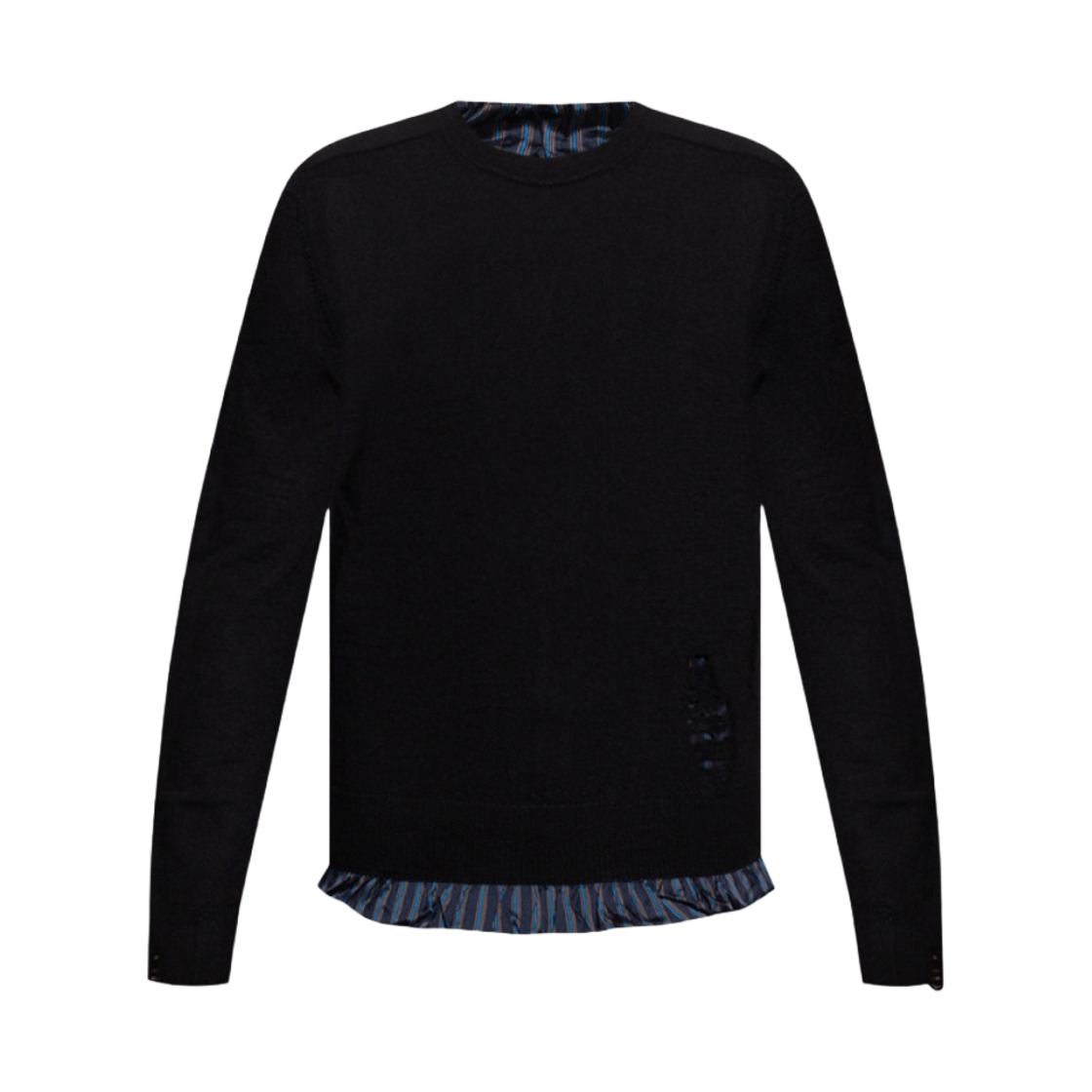 메종 마르지엘라 니트 풀오버 블랙(Maison Margiela Knitted Pullover Black) - 1