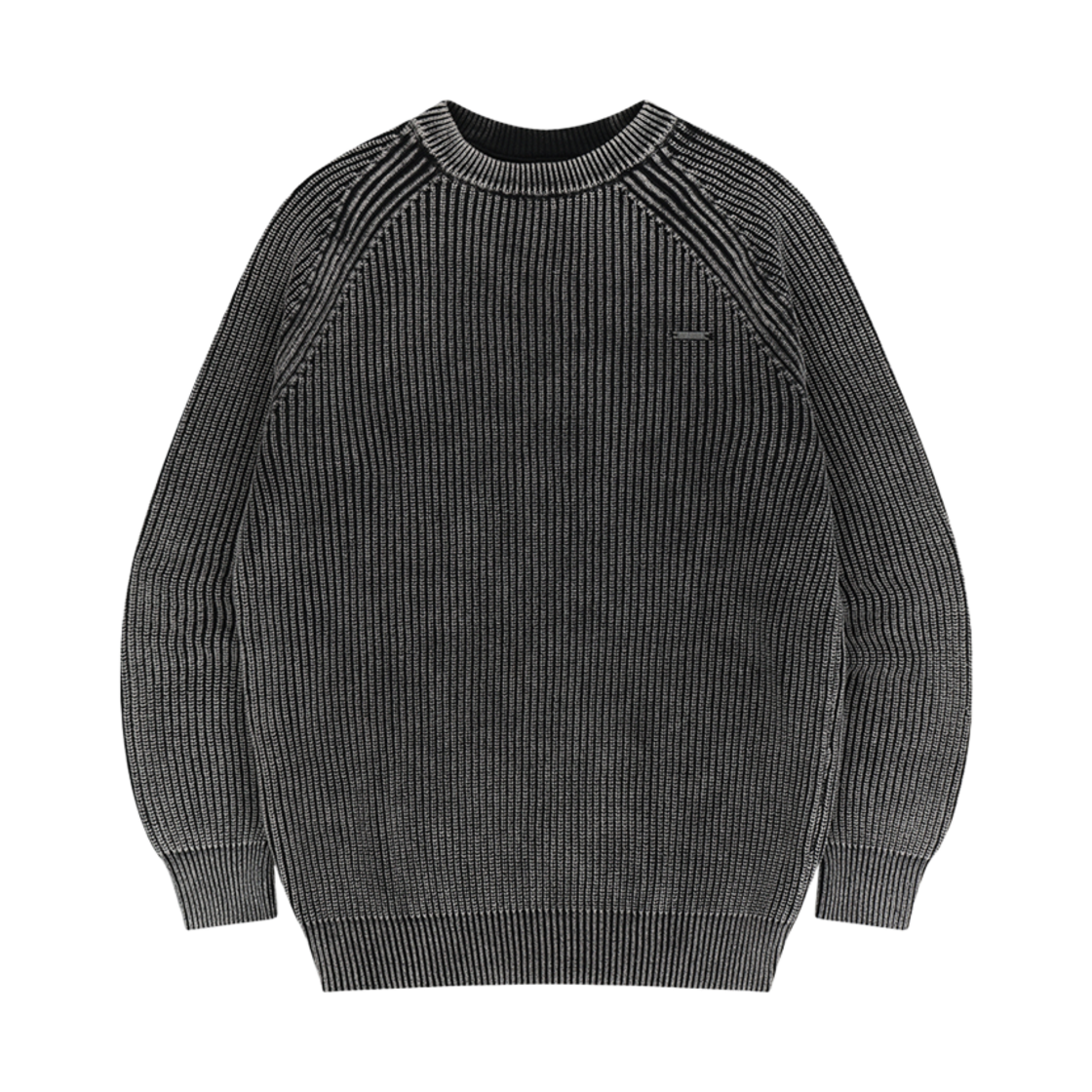 에이치덱스 클래식 머슬핏 니트 피그먼트 차콜