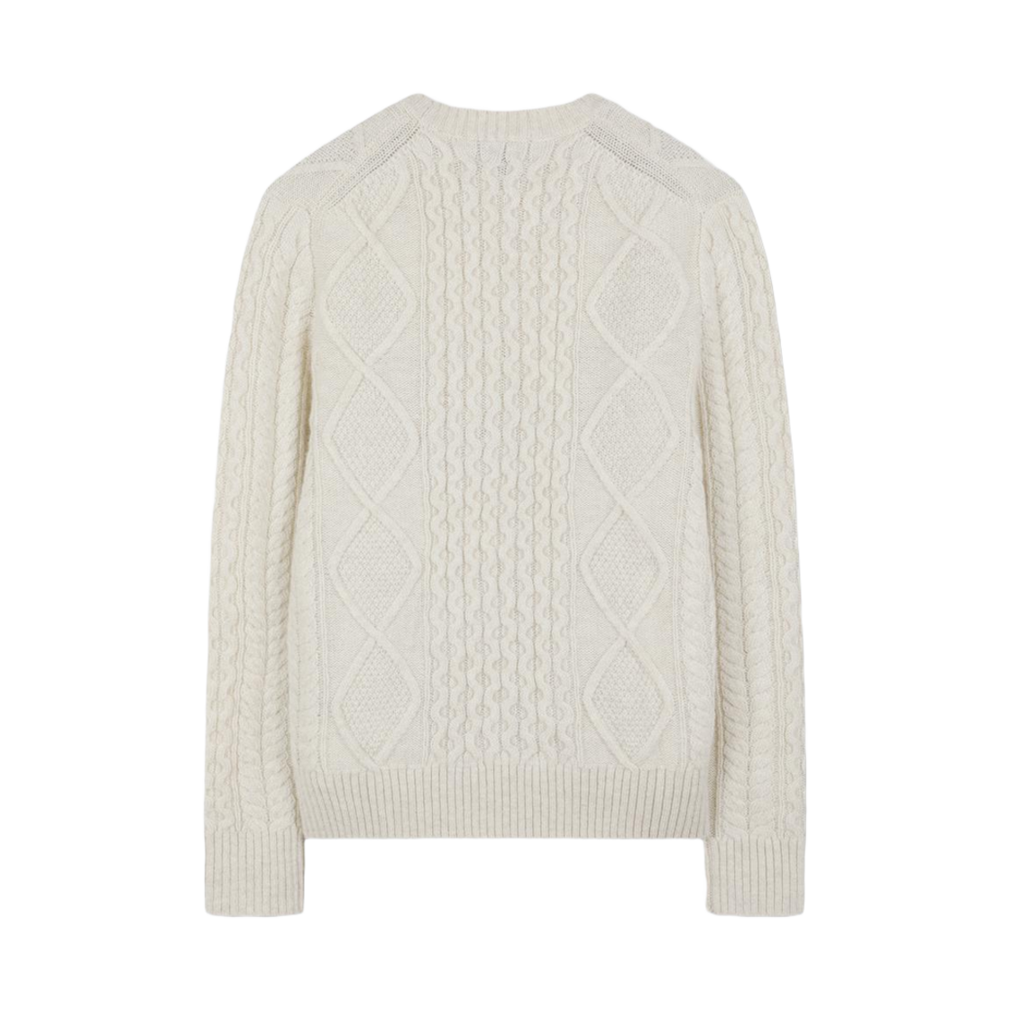브룩스 브라더스 아란 케이블 스웨터 아이보리(Brooks Brothers Aran Cable Sweater Ivory) - 2