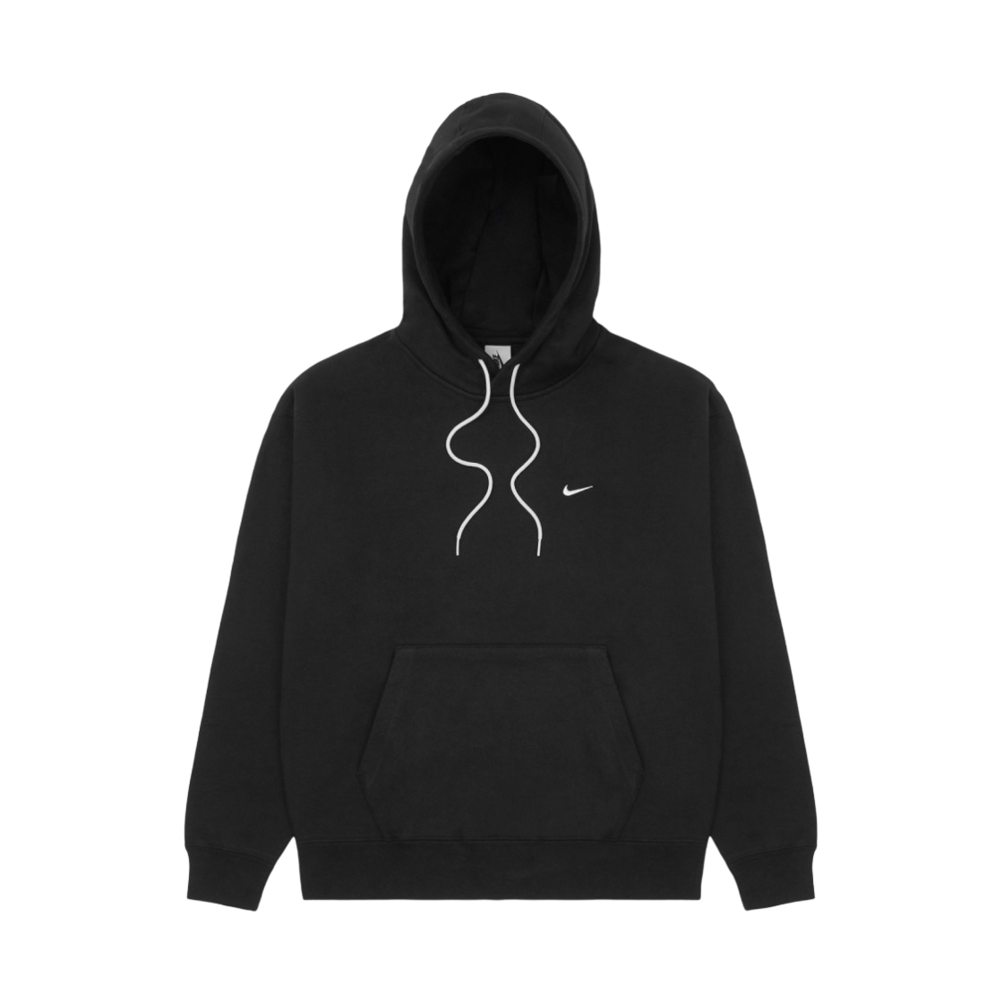 나이키 NRG 솔로 스우시 플리스 후드 블랙 화이트 - US/EU