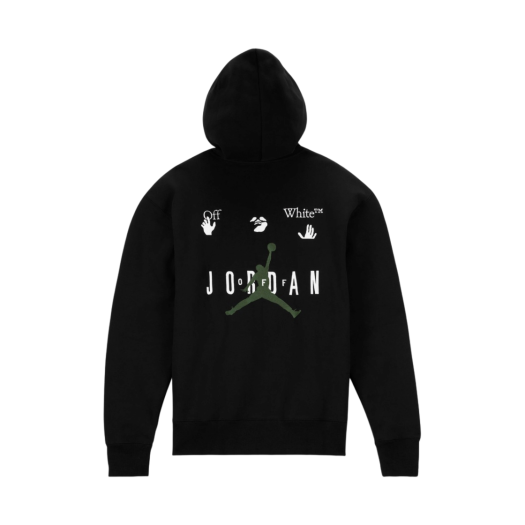 Jordan x Off-White Hoodie Black - Asia