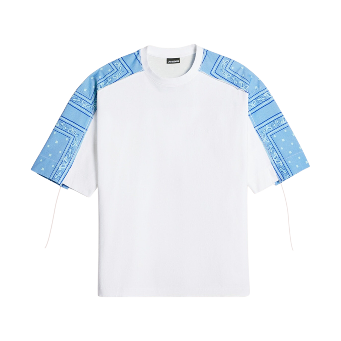 자크뮈스 르 티셔츠 반다나 반다나 티셔츠 프린트 반다나 라이트 블루(Jacquemus Le T-Shirt Bandana Bandana T-Shirt Print Bandana Light Blue) - 1