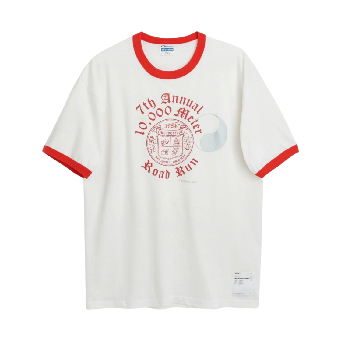 아워레가시 워크샵 리포제스드 마라톤 티셔츠 오리건 로드 런(Our Legacy Work Shop Repossessed Marathon T-Shirt Oregon Road Run) - 1
