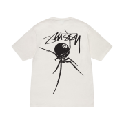 Stussy Arachnid T-Shirt Pigment Dyed Natural
