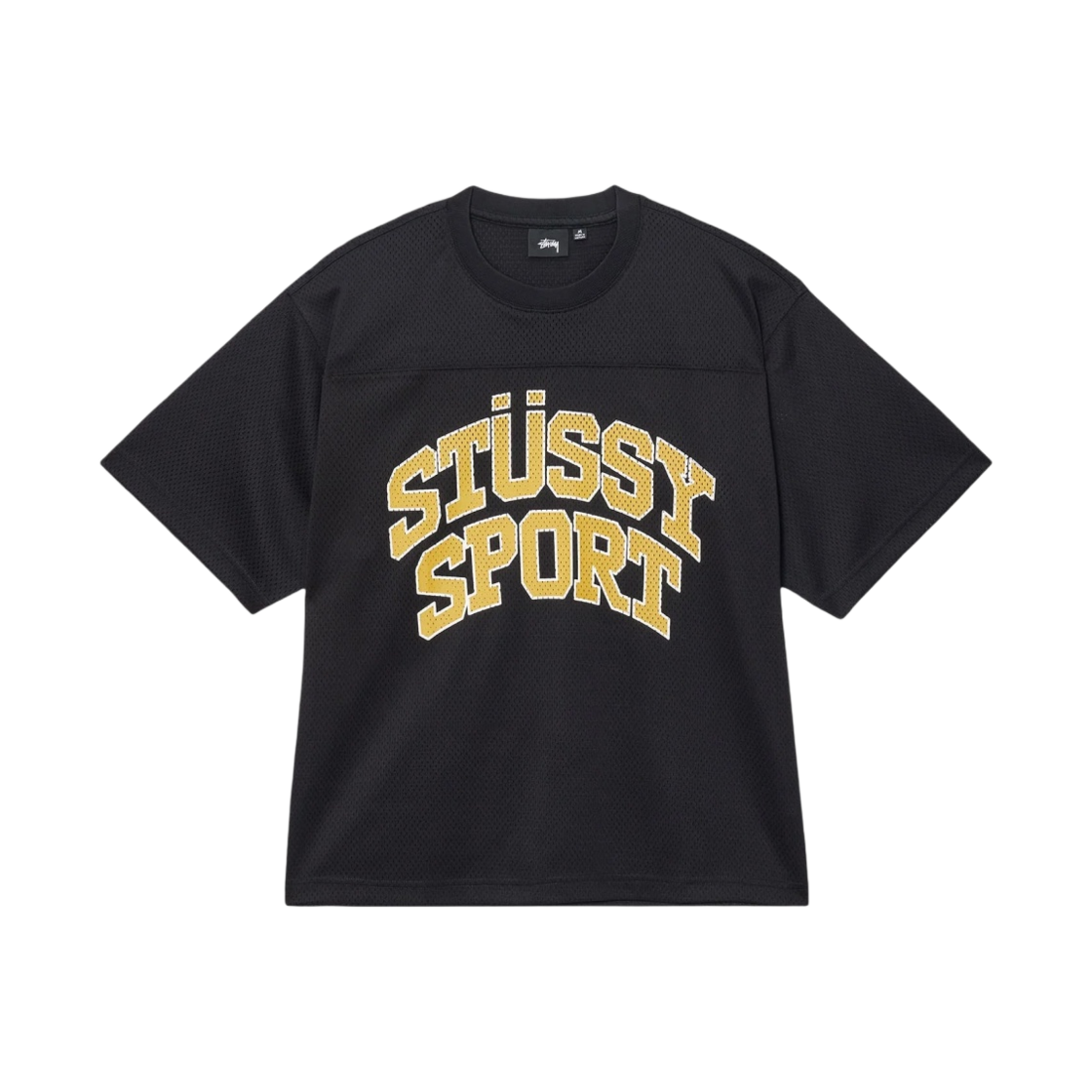 스투시 스포츠 메쉬 풋볼 저지 블랙(Stussy Sport Mesh Football Jersey Black) - 1