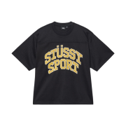 Stussy Sport Mesh Football Jersey Black