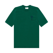 AMI de Coeur Tone-On-Tone T-Shirt Green