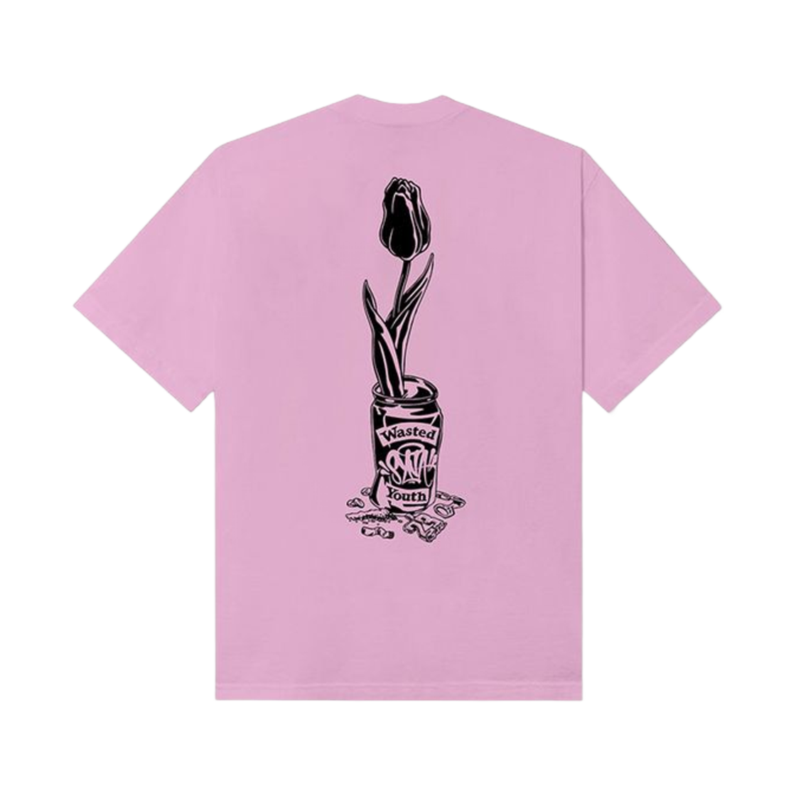 베르디 웨이스티드 유스 x 센트럴 씨 x 시나 월드 티셔츠 핑크(Verdy Wasted Youth x Central Cee x Syna World T-Shirt Pink)