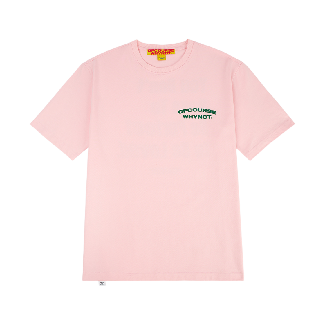 오브콜스와이낫 블라 블라 티셔츠 핑크(ofcoursewhynot Blah Blah T-Shirt Pink)