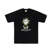 BAPE ABC Camo Baby Milo T-Shirt Black Green