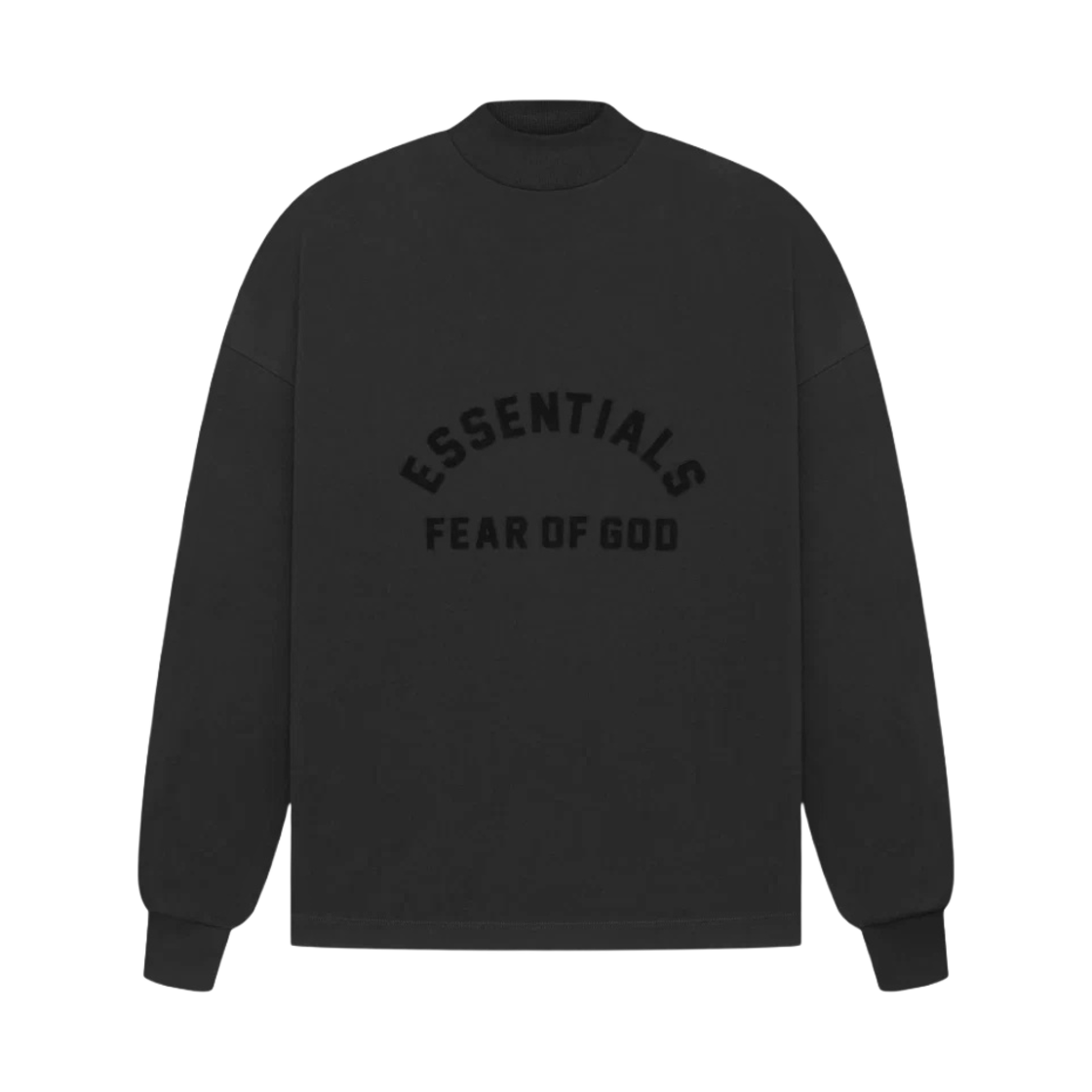 에센셜 더 블랙 컬렉션 롱슬리브 티셔츠 블랙 - 23SS(Essentials The Black Collection LS T-Shirt Black - 23SS)