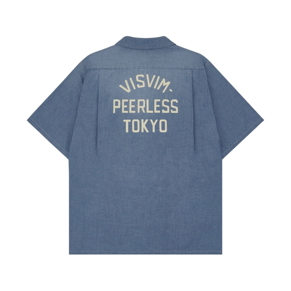 비즈빔 키시 셔츠 숏슬리브 샴브레이 도쿄 인디고(Visvim Keesy Shirt S/S Chambray Tokyo Indigo)