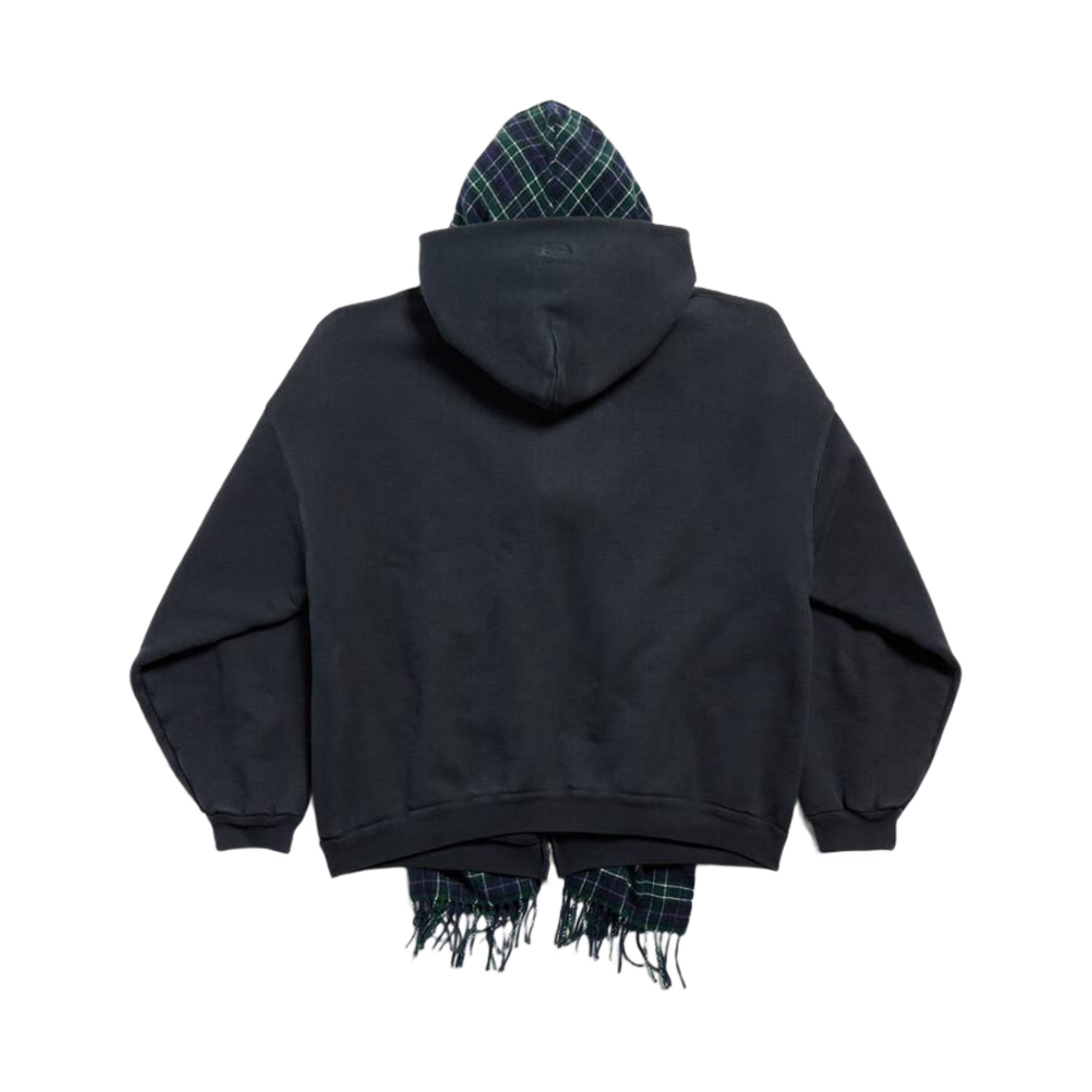 발렌시아가 유니티 스포츠 아이콘 스카프 집업 후드 오버사이즈 다크 블루(Balenciaga Unity Sports Icon Scarf Zip Up Hoodie Oversized Dark Blue) - 2