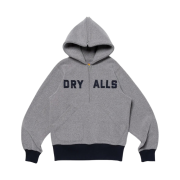 Human Made Fleece Half-Zip Hoodie Gray