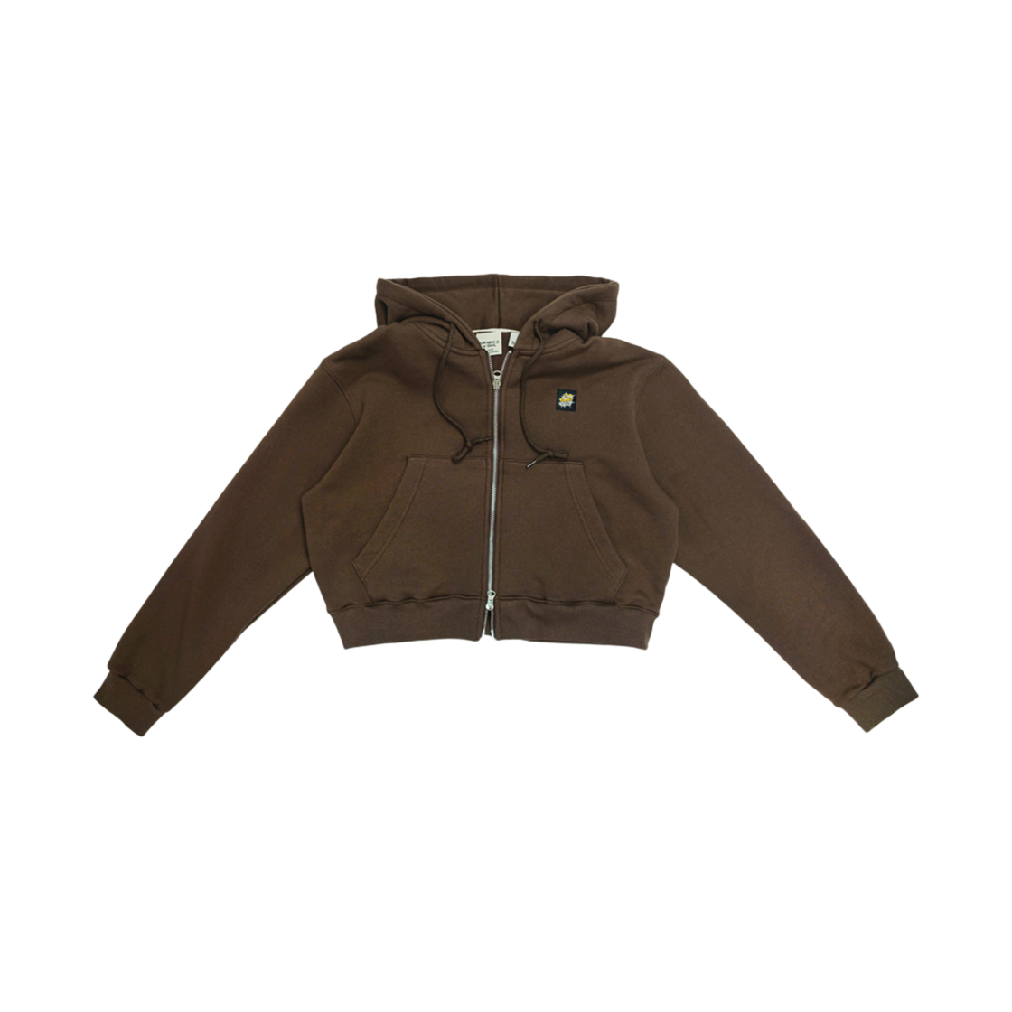 100164_NEW Flatwave Onda Hooded Zip Up Brown