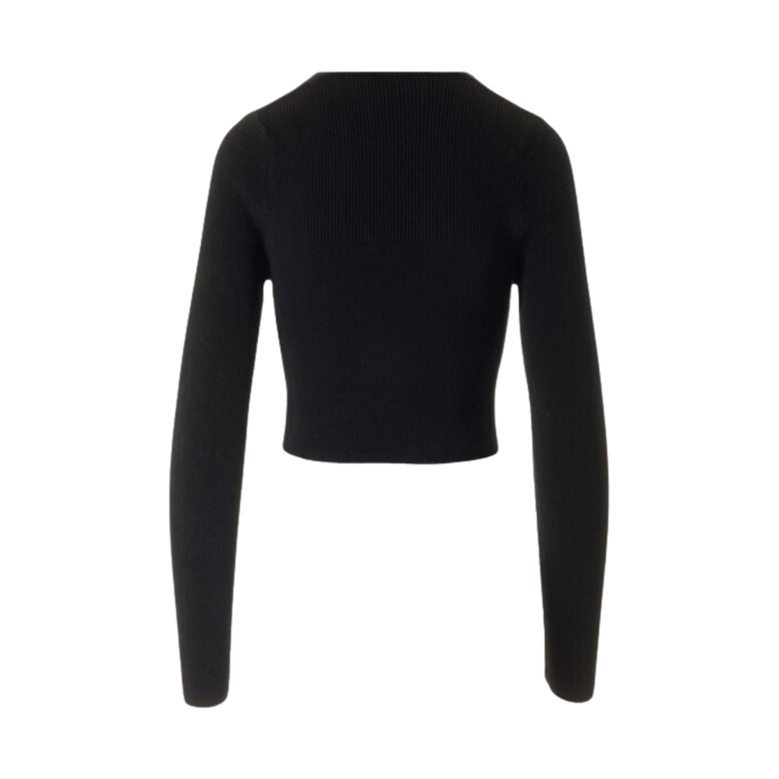 (W) 비비안 웨스트우드 베아 크롭 브이넥 스웨터 블랙((W) Vivienne Westwood Bea Cropped V-Neck Sweater Black) - 2