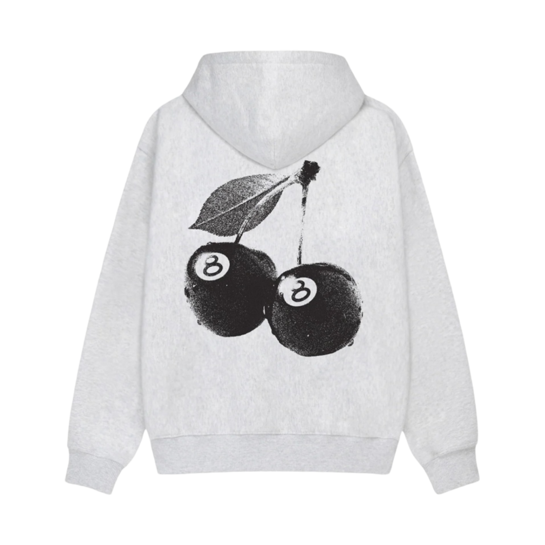 스투시 체리 후드 애쉬 헤더(Stussy Cherries Hoodie Ash Heather) - 1