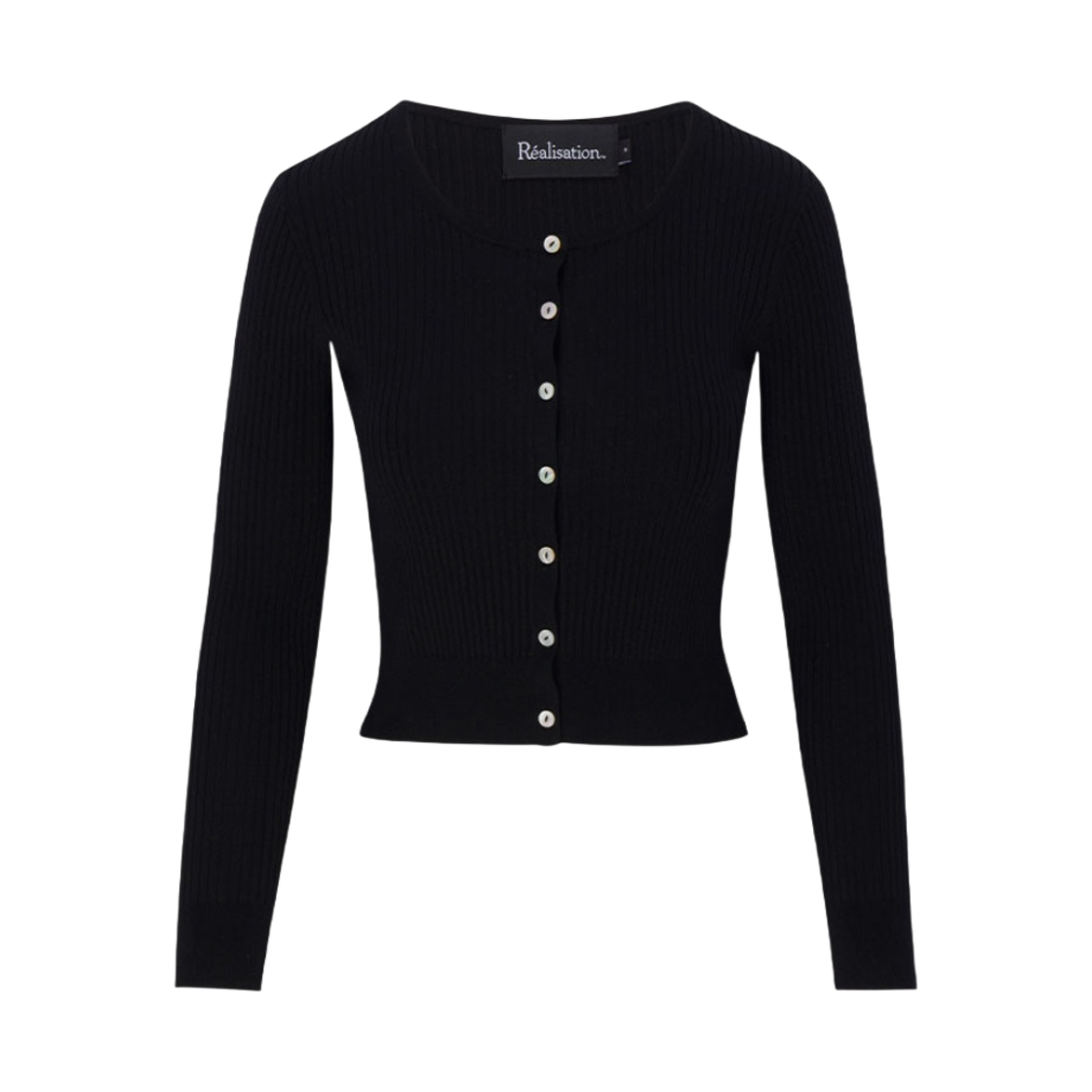 (W) 리얼리제이션 더 위노나 가디건 블랙((W) Realisation The Winona Cardigan Black)