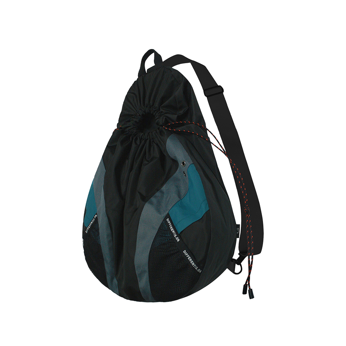 디프런티스 트레킹 슬링 백 블랙(DIFFERENTIS Trekking Sling Bag Black)
