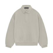 Essentials Long Sleeve Polo Seal - 24SS