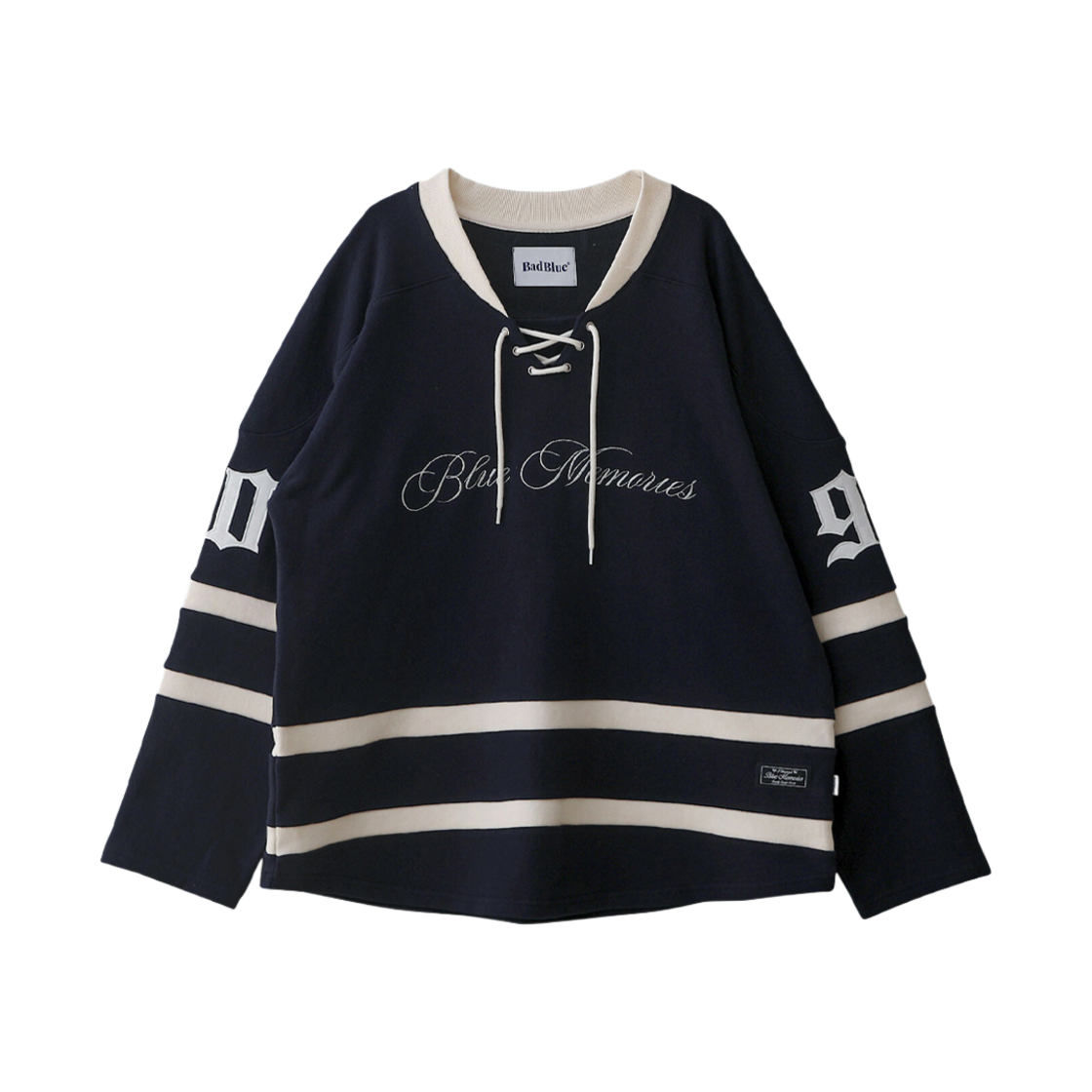 6517056 BadBlue Hockey Jersey Navy