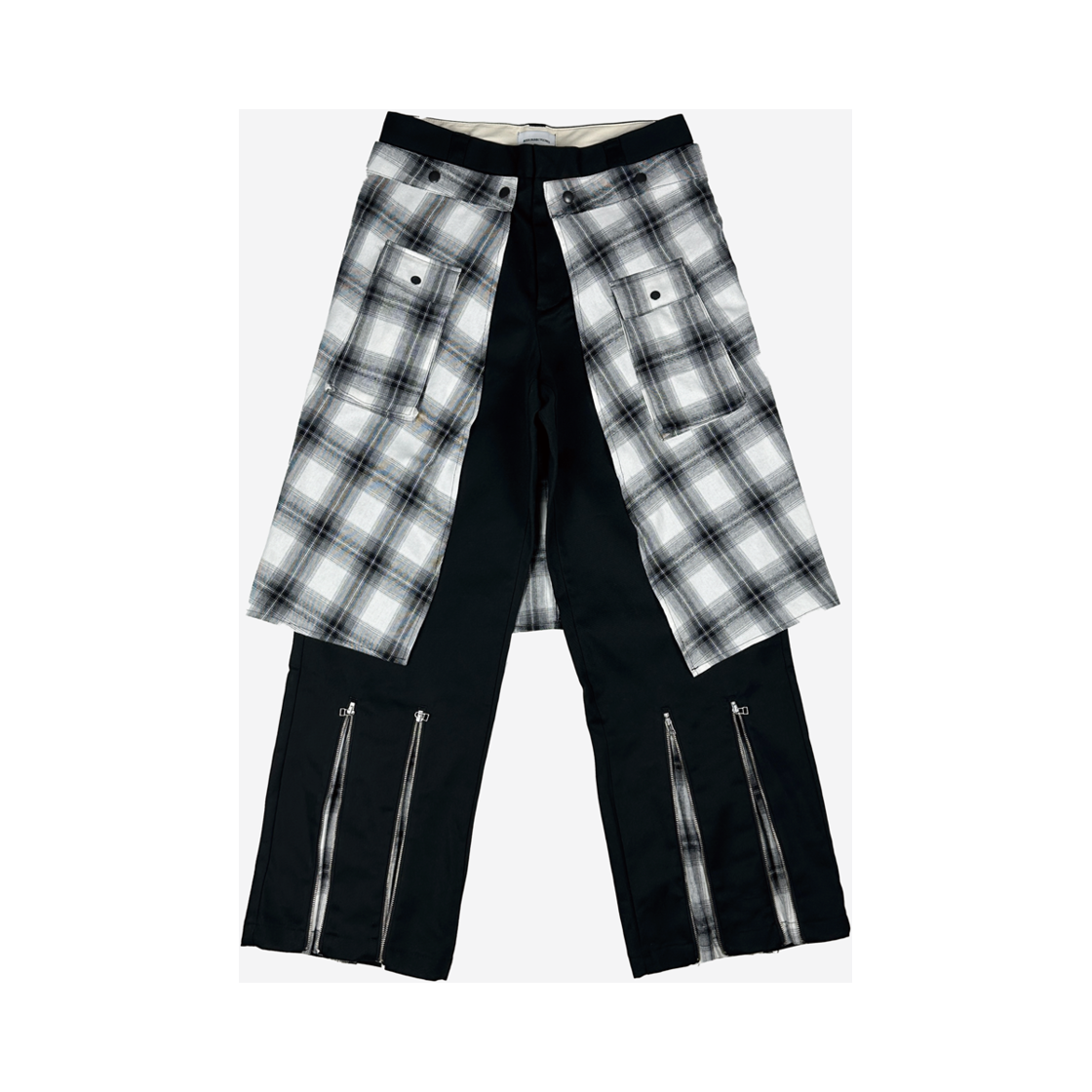 레저렉션13 셔츠 도킹 집업 치노 팬츠 블랙