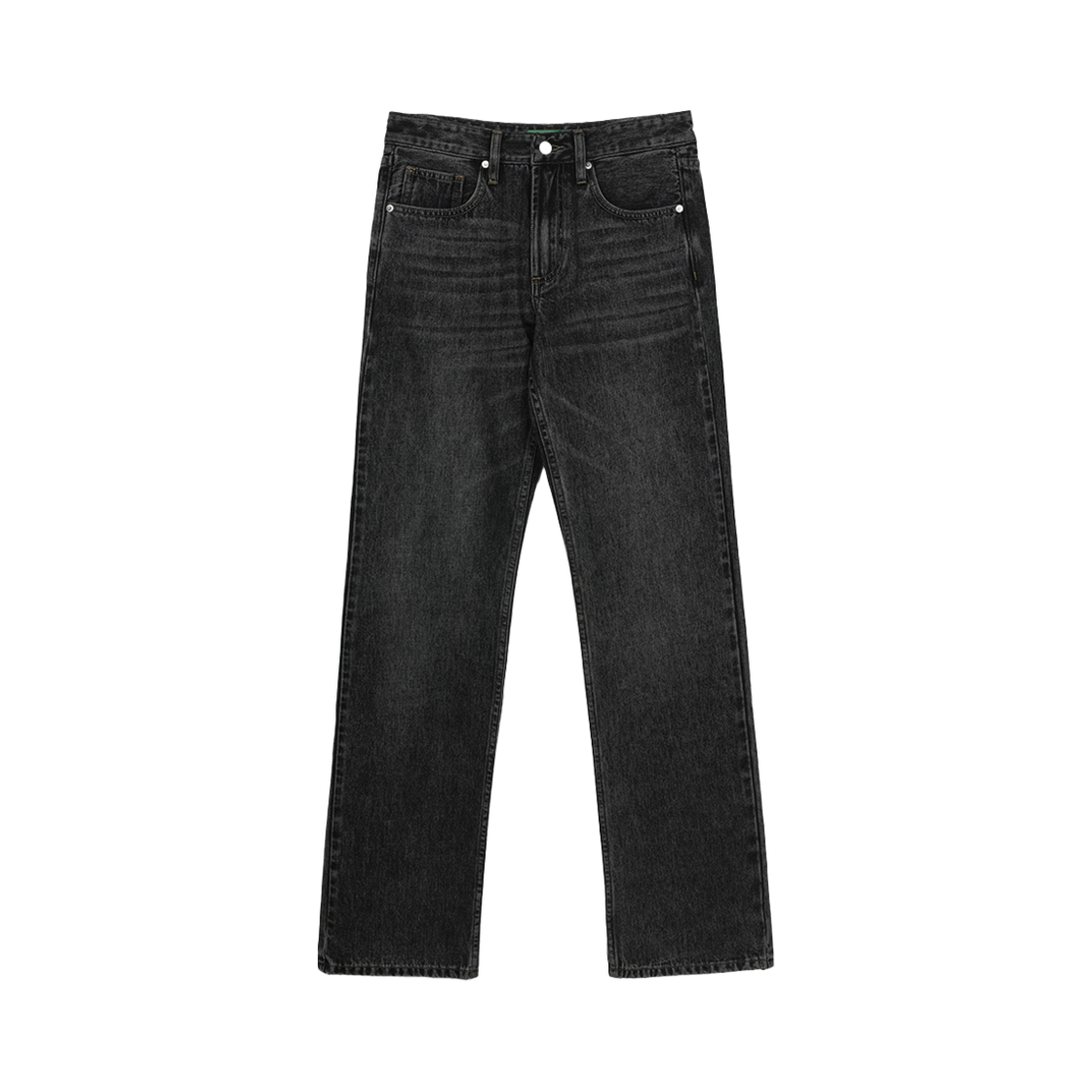 GBP00000ZF_22 Greenbutter Wide Denim Pants Washed Black