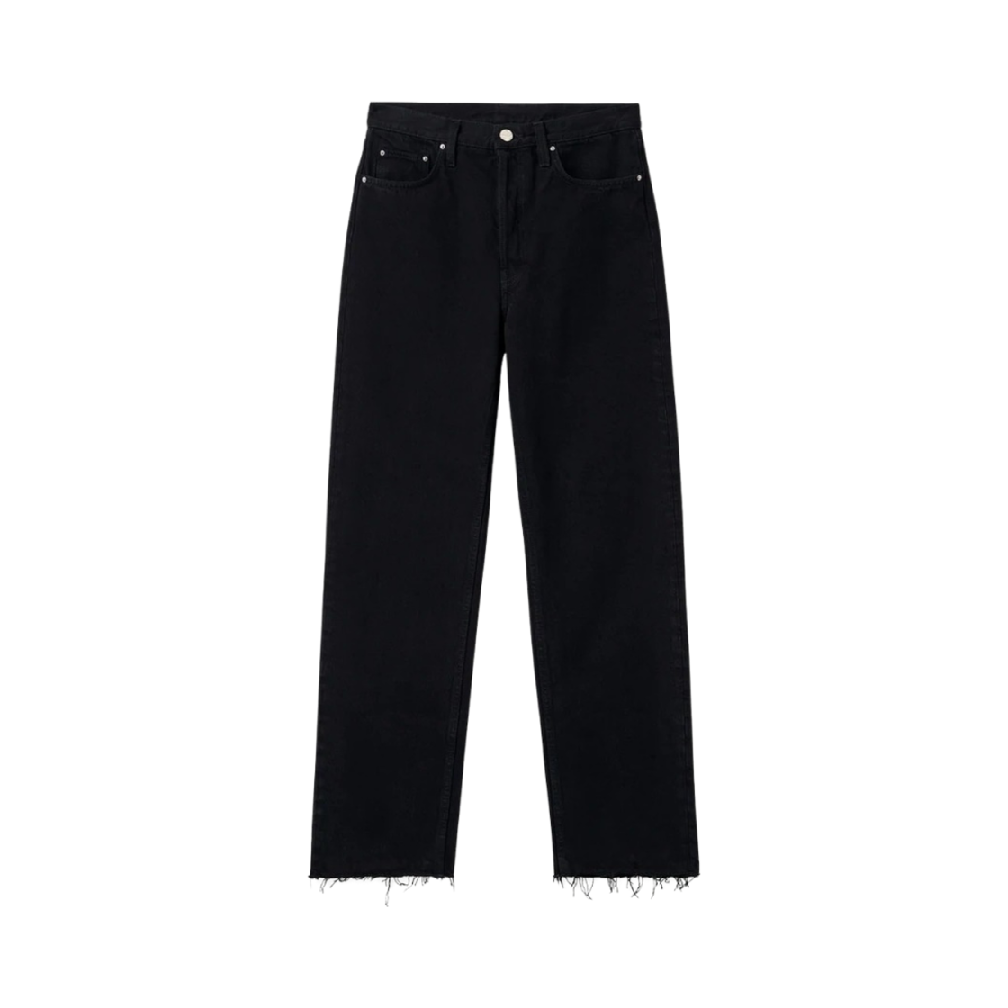 221-235-739-204 (W) Toteme Classic Cut Denim Black