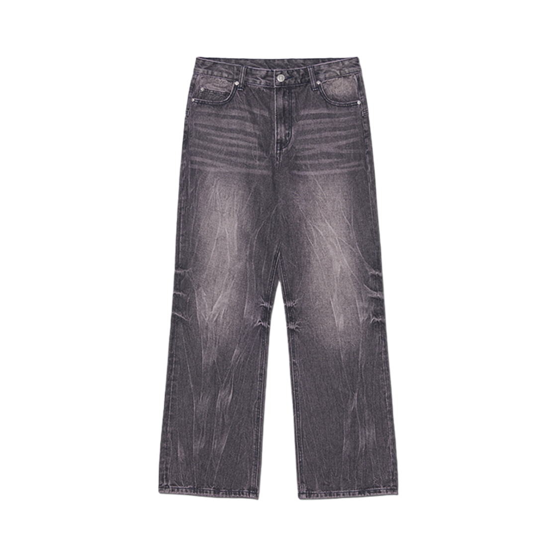 NMSS52DP02WPP NOMANUAL Semi Flare Denim Pants Washed Purple