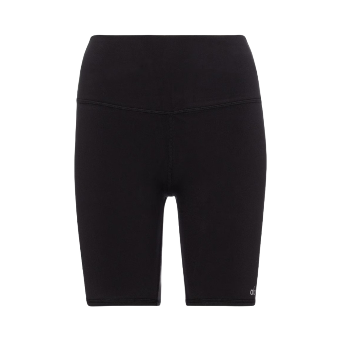 (W) 알로 요가 7인치 하이 웨이스트 바이커 쇼츠 블랙((W) Alo Yoga 7 Inch High Waist Biker Shorts Black)