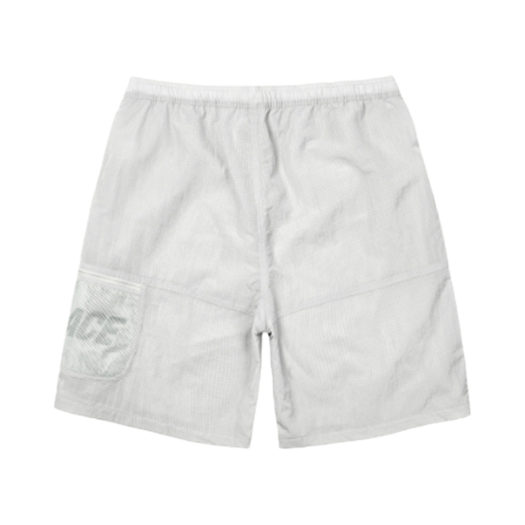 Palace Deflecto Shorts Concrete Grey - 25SS