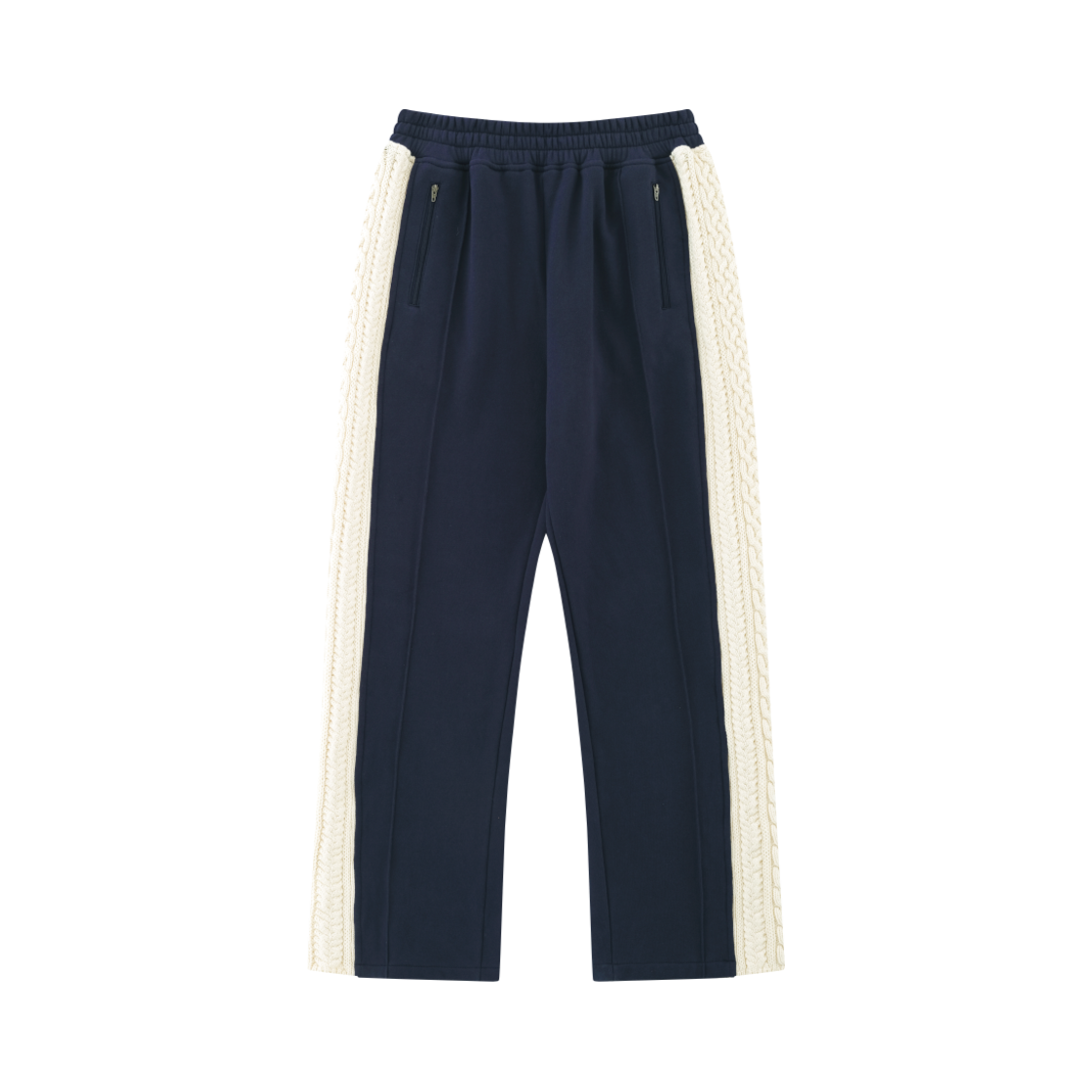 SS25PJP080NY Hongwoosung Fisher Knit Jogger Pants Navy