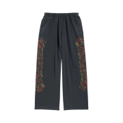 Balenciaga Offshore Baggy Sweatpants Black Faded