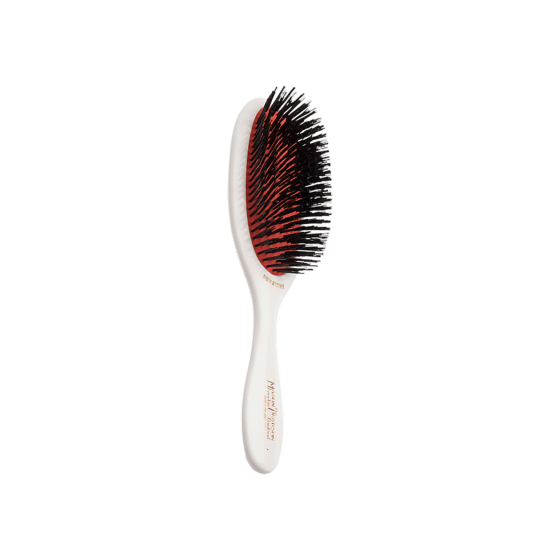 - Mason Pearson Handy Sensitive Bristle Hairbrush SB3 Ivory White