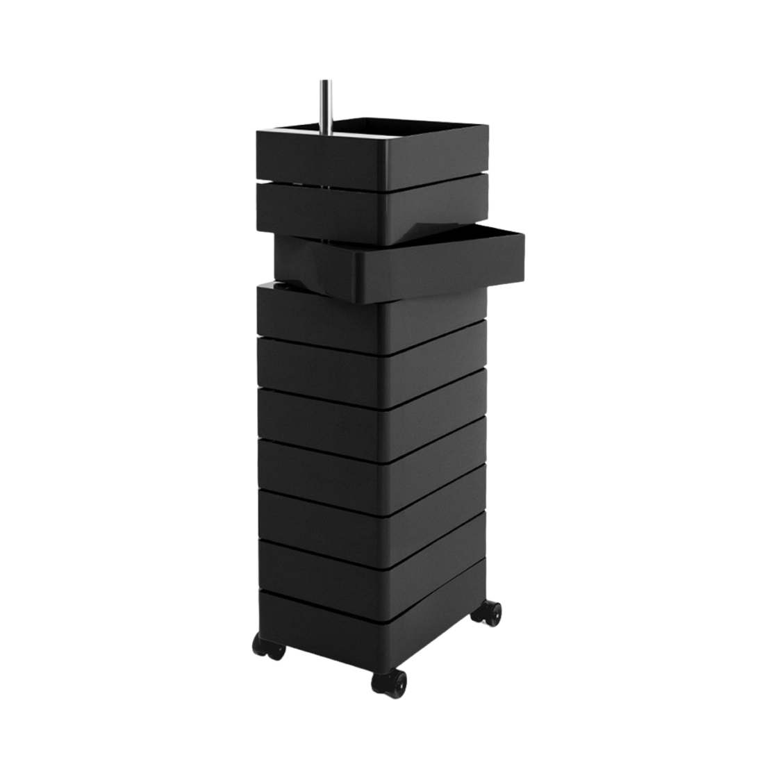 마지스 360° 컨테이너 10 드로워 블랙(Magis 360° Container 10 Drawer Black)