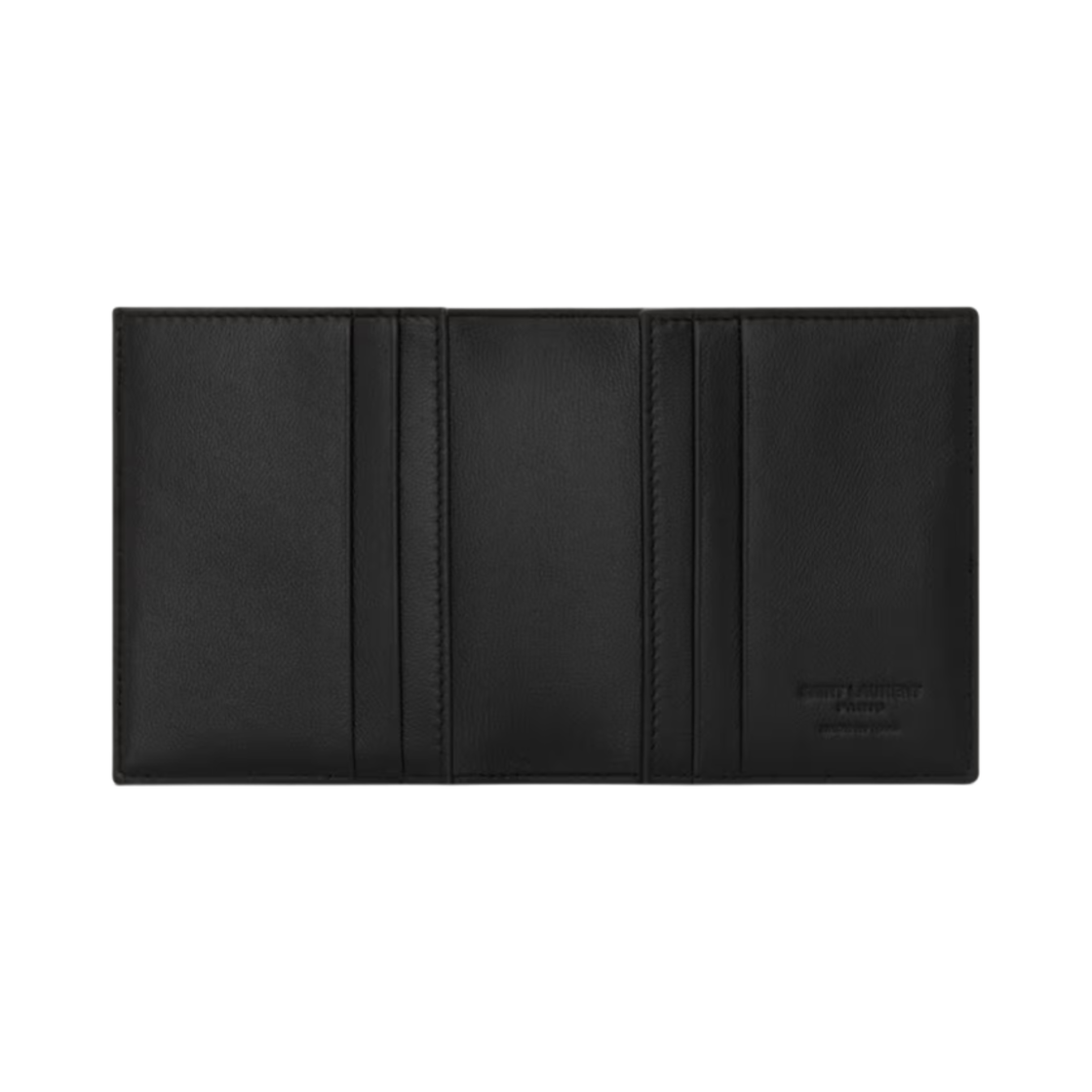 생로랑 파리 리버시블 카드 케이스 스무스 레더 블랙(Saint Laurent Paris Reversible Card Case in Smooth Leather Black) - 3