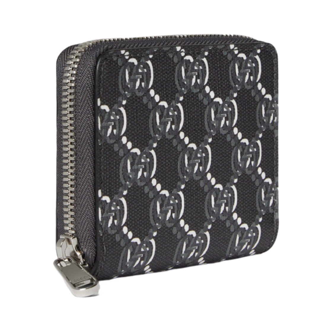 구찌 집 어라운드 지갑 GG 섀도우 다크 그레이(Gucci Zip Around Wallet with GG Shadow Dark Grey) - 2