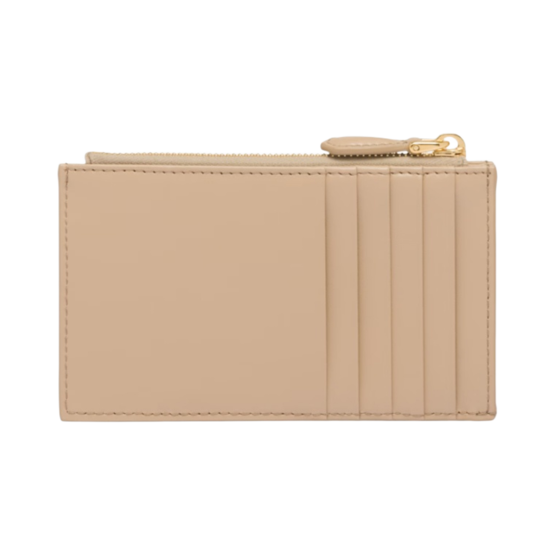 프라다 레더 카드 홀더 샌드 베이지(Prada Leather Card Holder Sand Beige) - 2