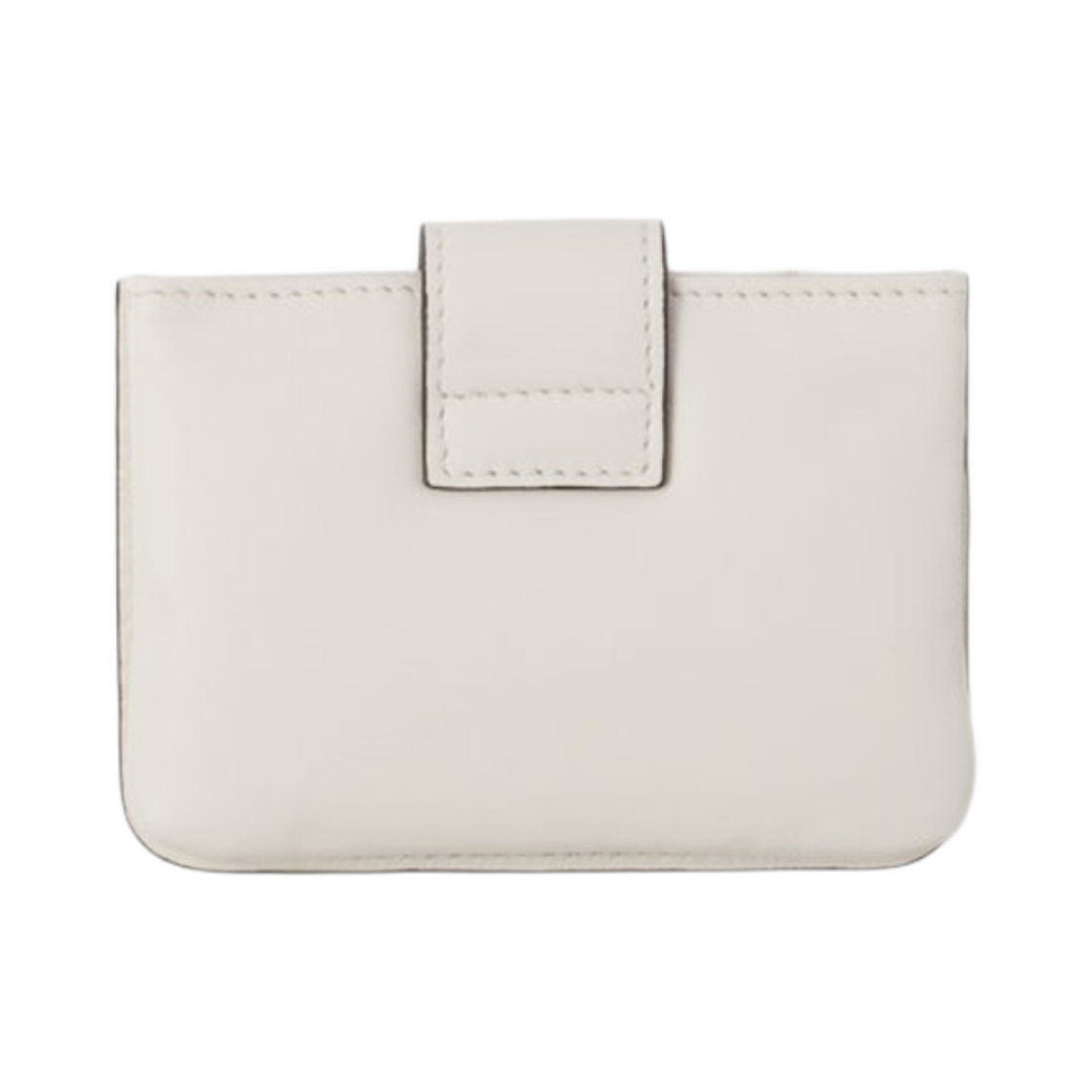 프라다 레더 카드 홀더 화이트(Prada Leather Card Holder White) - 2