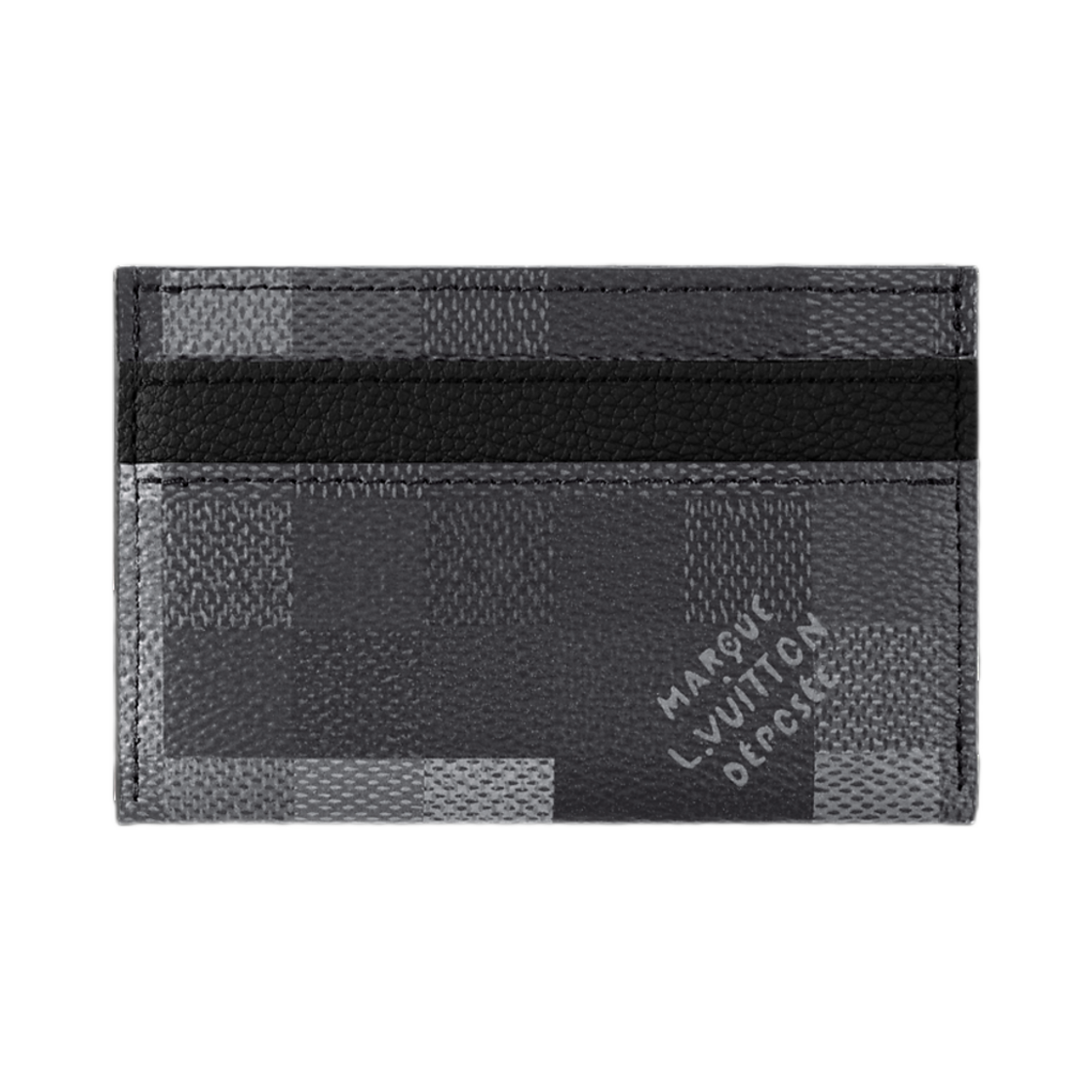 M14929 Louis Vuitton Double Card Holder Black