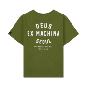 (Kids) Deus Ex Machina College Samcheong T-Shirt Rover Green