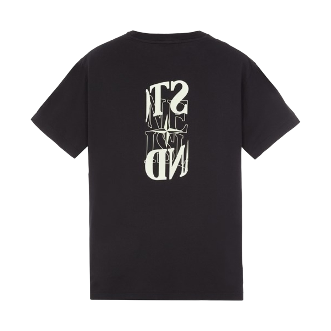 스톤 아일랜드 2NS87 레터링 투 프린트 티셔츠 블랙 - 23SS(Stone Island 2NS87 Lettering Two Print T-Shirt Black - 23SS) - 2