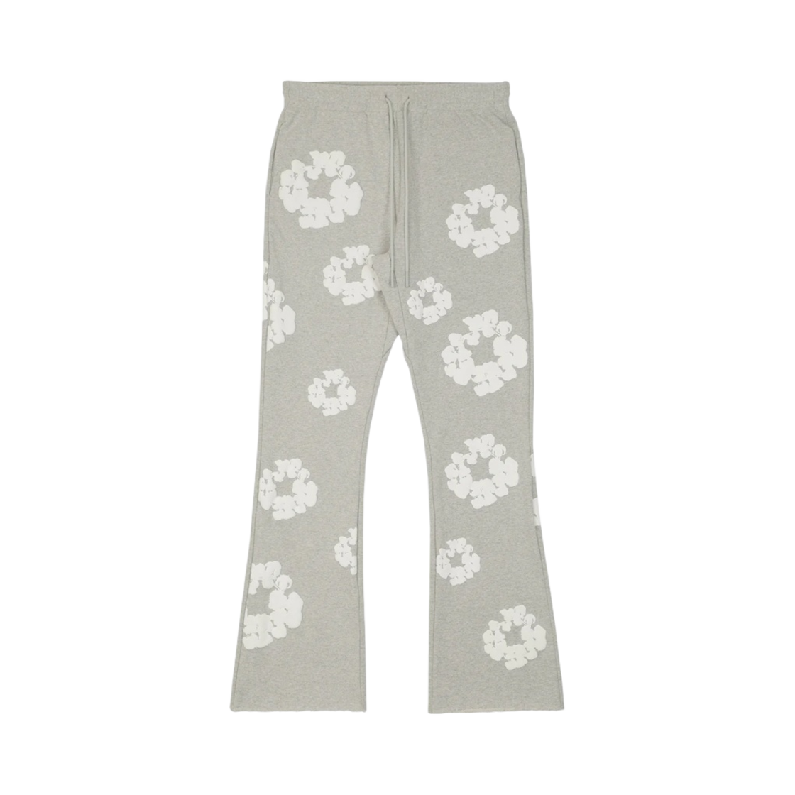 데님 티어스 x 레디메이드 코튼 리쓰 스웨트팬츠 그레이 화이트(Denim Tears x Readymade Cotton Wreath Sweat Pants Grey White) - 1