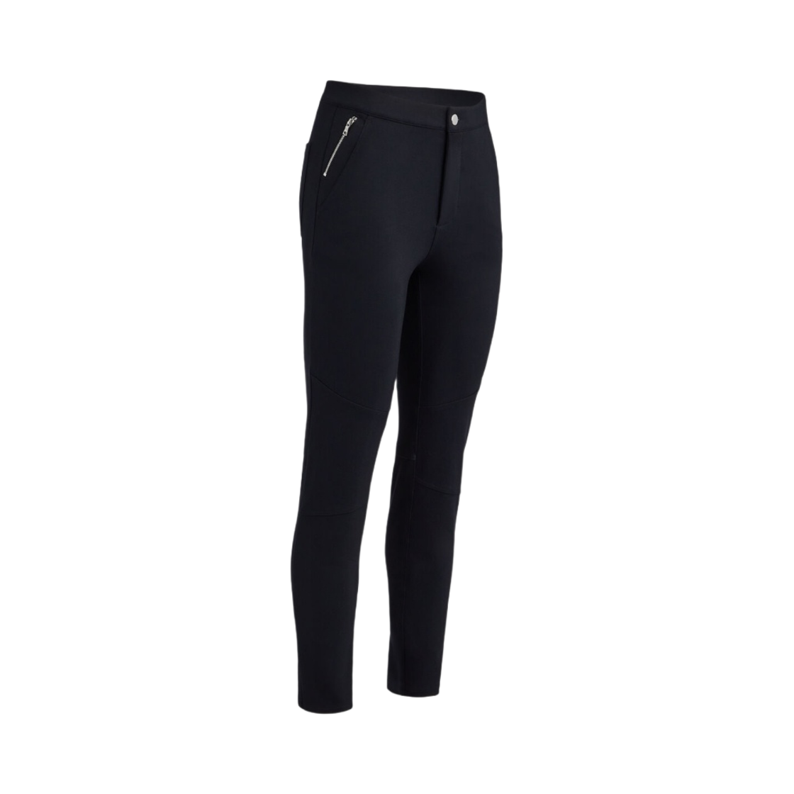 (W) 지포어 더블 니트 시가렛 하이 라이즈 스트레치 트라우저 오닉스((W) G/Fore Double Knit Cigarette High Rise Stretch Trouser Onyx)