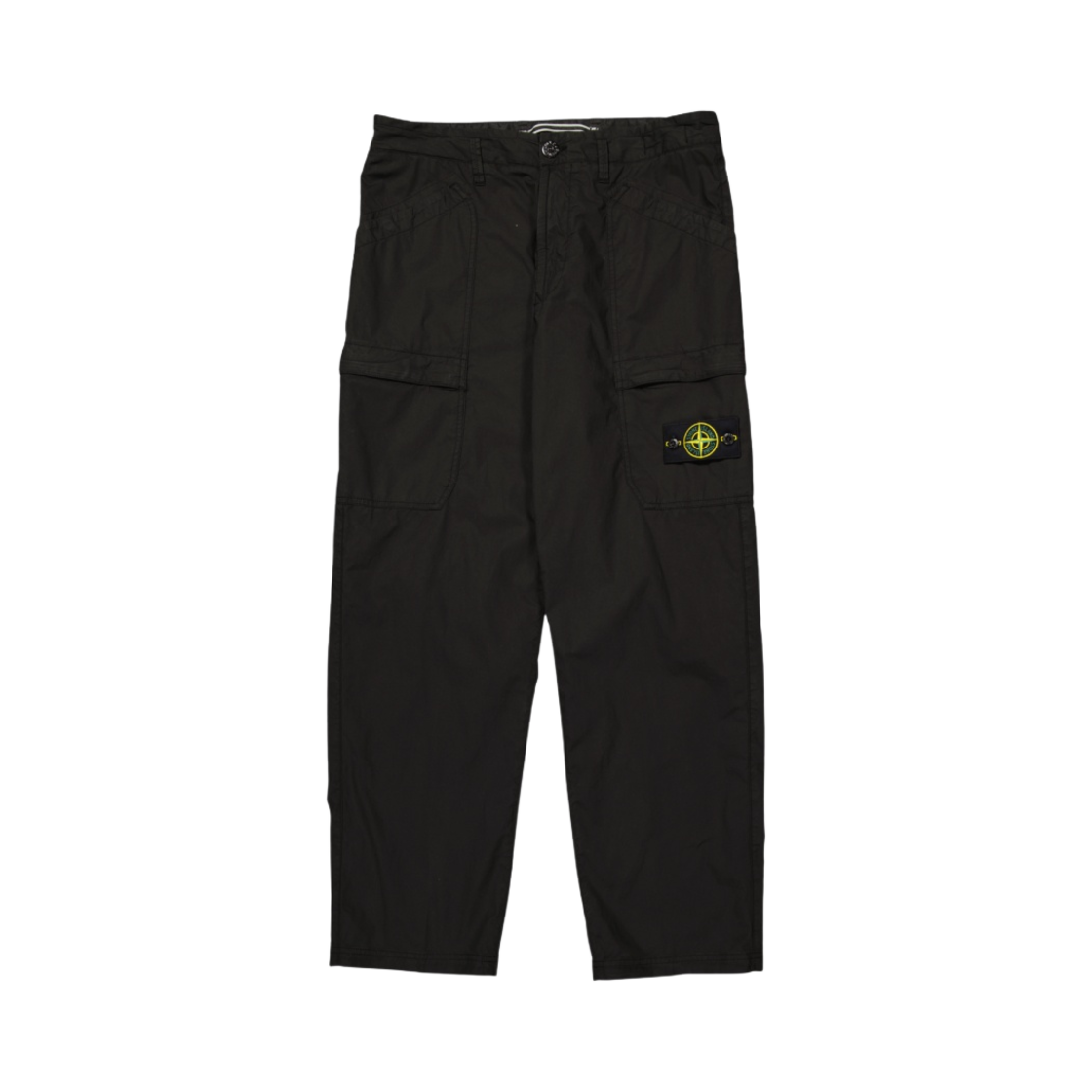 스톤 아일랜드 31603 텔라 파라슈트 카고 팬츠 블랙 - 22SS