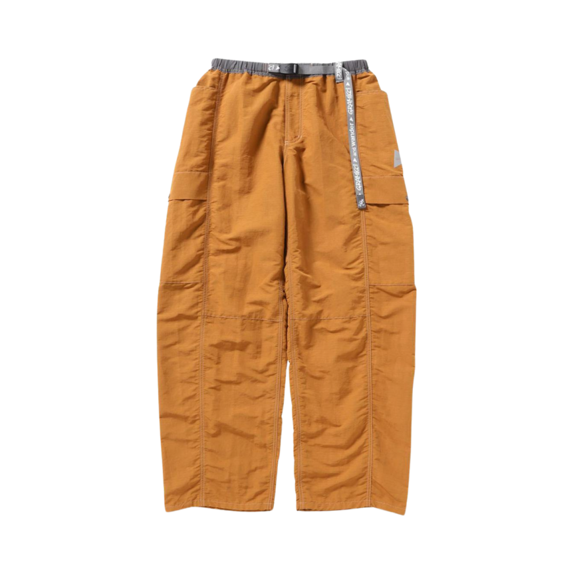 (W) 앤드 원더 x 그라미치 립스탑 보이저 팬츠 오렌지((W) And Wander x Gramicci Ripstop Voyager Pants Orange)