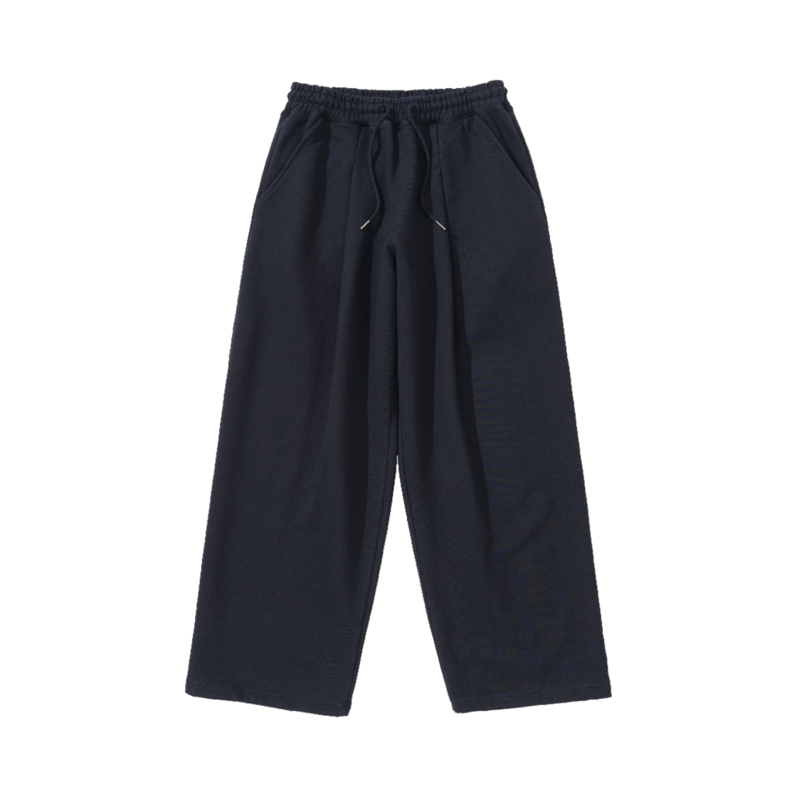 랩트웰브 원턱 스트링 와이드 팬츠 네이비(LAB TWELVE One Tuck String Wide Pants Navy)