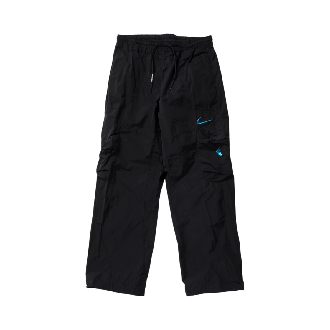나이키 x 오프화이트 NRG 트랙 팬츠 블랙 - 아시아