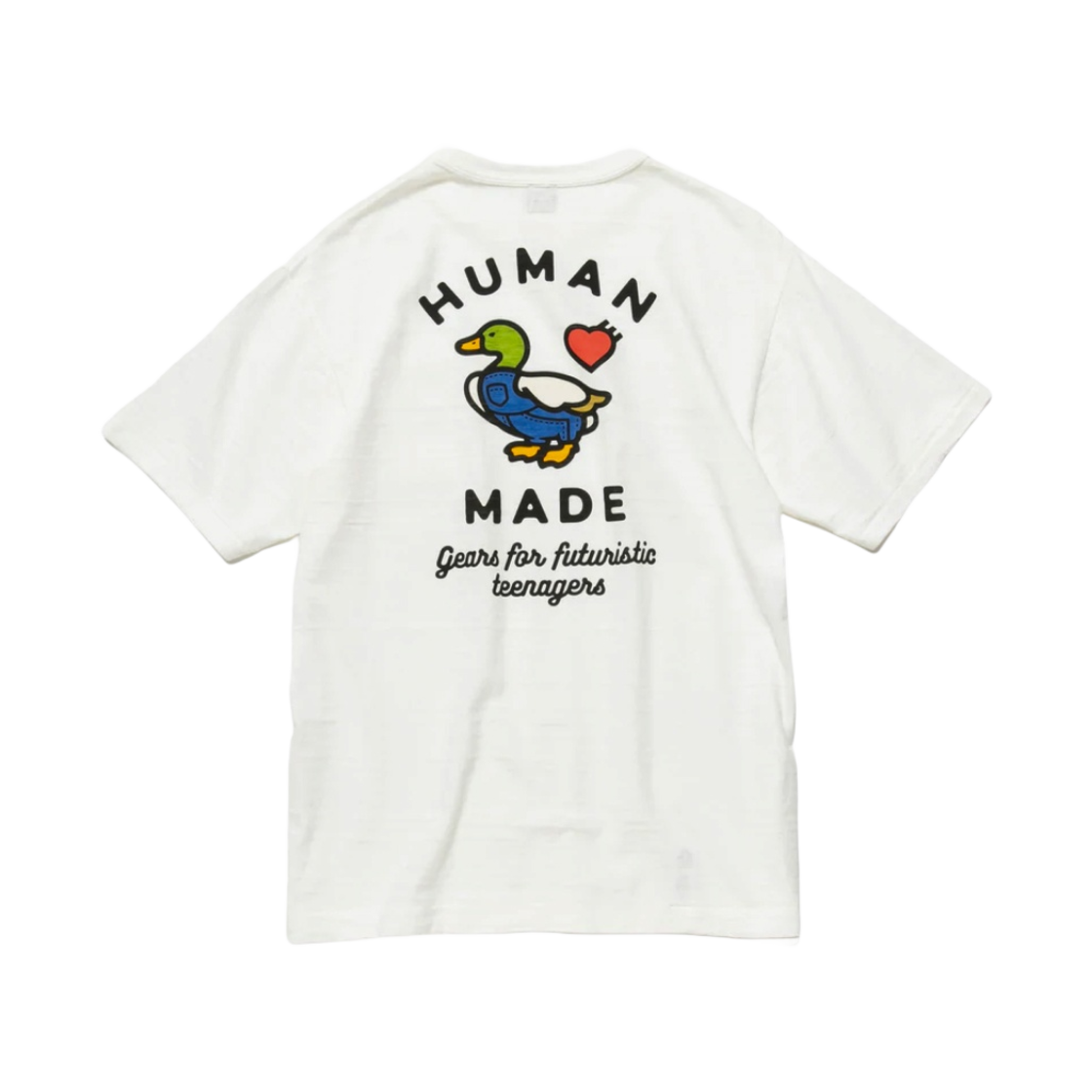 휴먼 메이드 #3 포켓 티셔츠 화이트