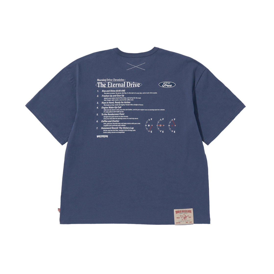 트루릴리젼 드라이브 가이드 숏 슬리브 퍼플(True Religion Drive Guide Short Sleeve Purple)